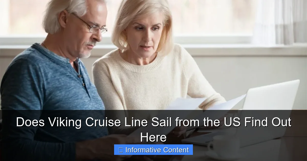 Does Viking Cruise Line Sail from the US Find Out Here