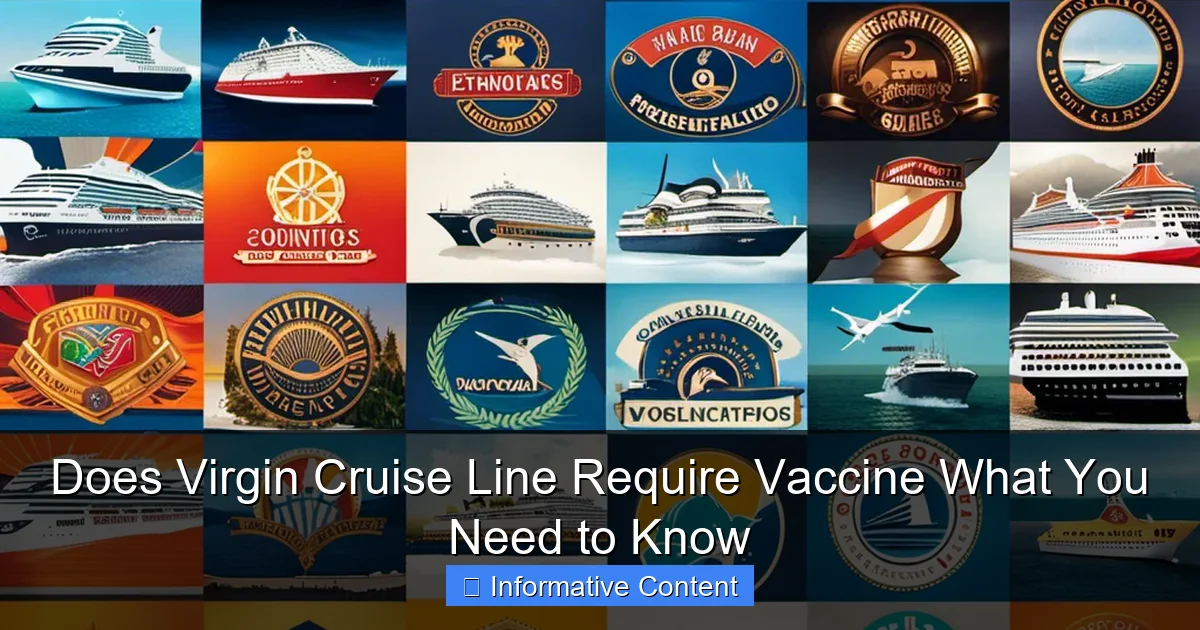 Does Virgin Cruise Line Require Vaccine What You Need to Know