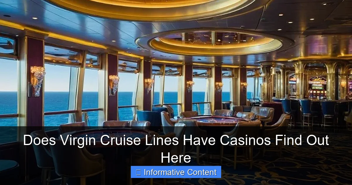 Does Virgin Cruise Lines Have Casinos Find Out Here