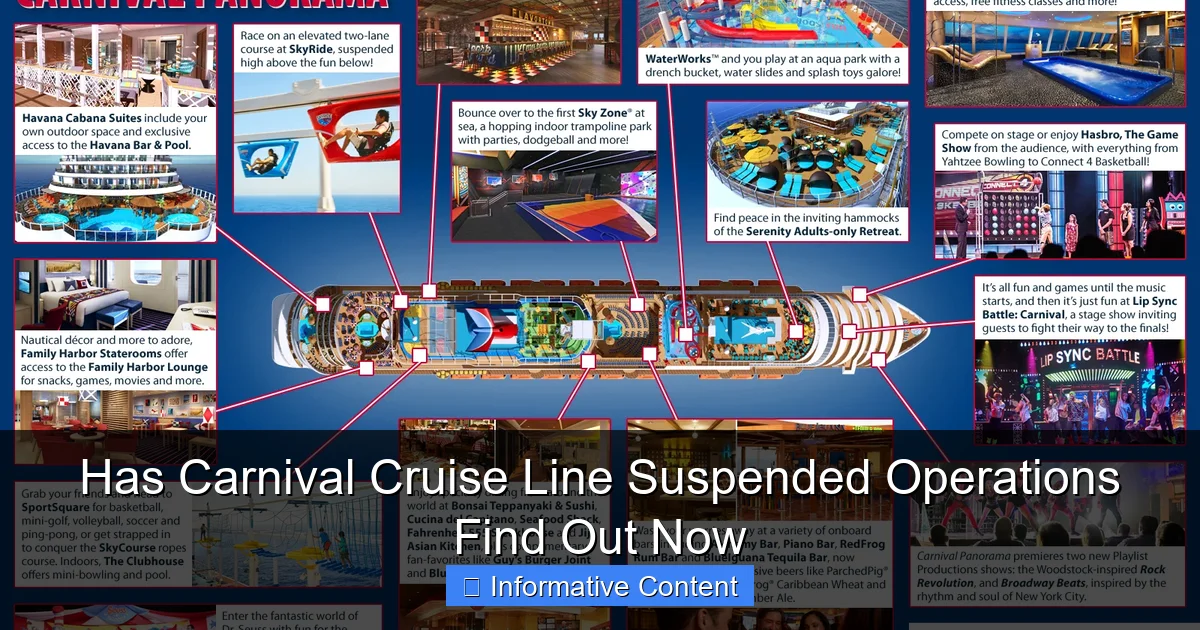 Has Carnival Cruise Line Suspended Operations Find Out Now