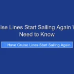 Have Cruise Lines Start Sailing Again What You Need to Know