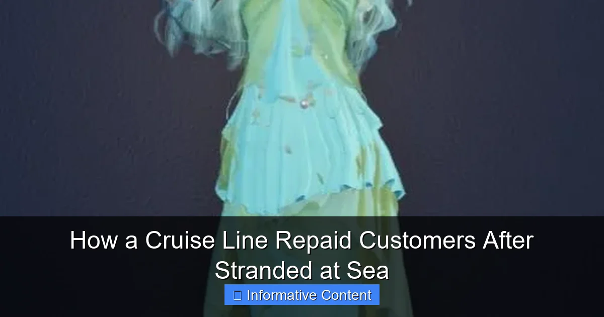 How a Cruise Line Repaid Customers After Stranded at Sea