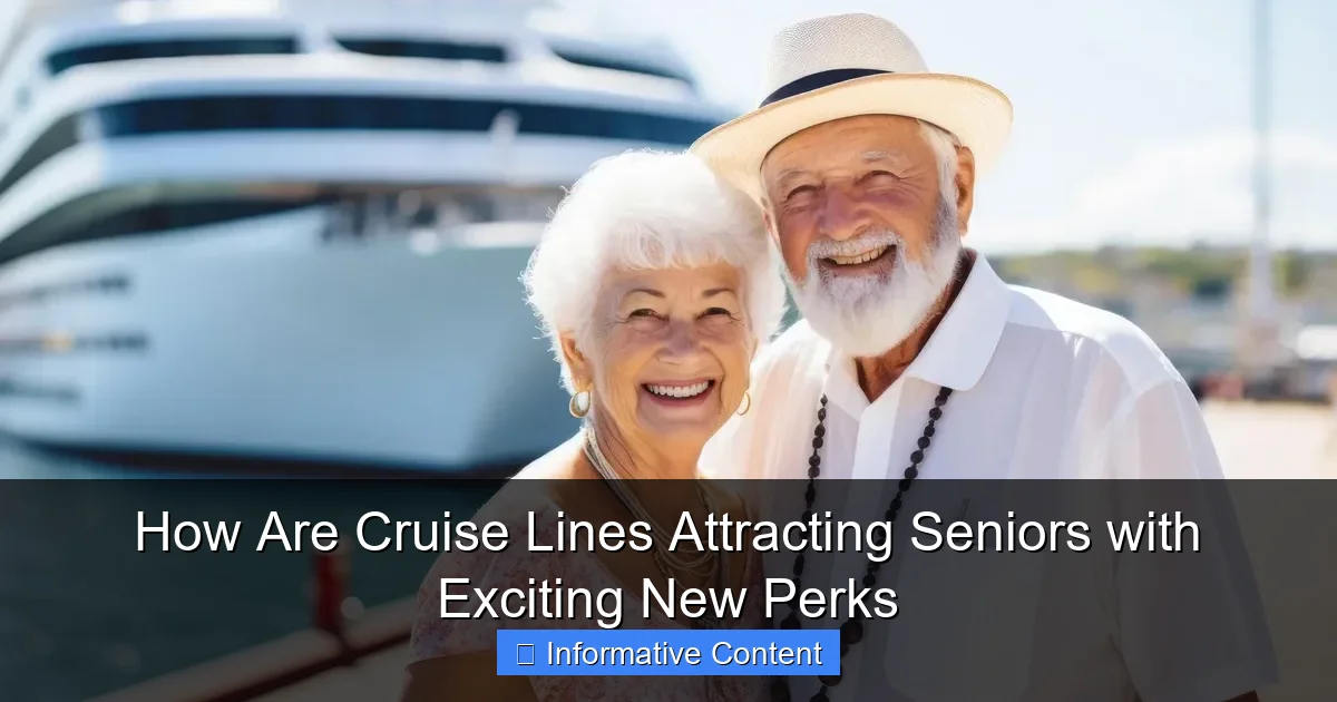 How Are Cruise Lines Attracting Seniors with Exciting New Perks
