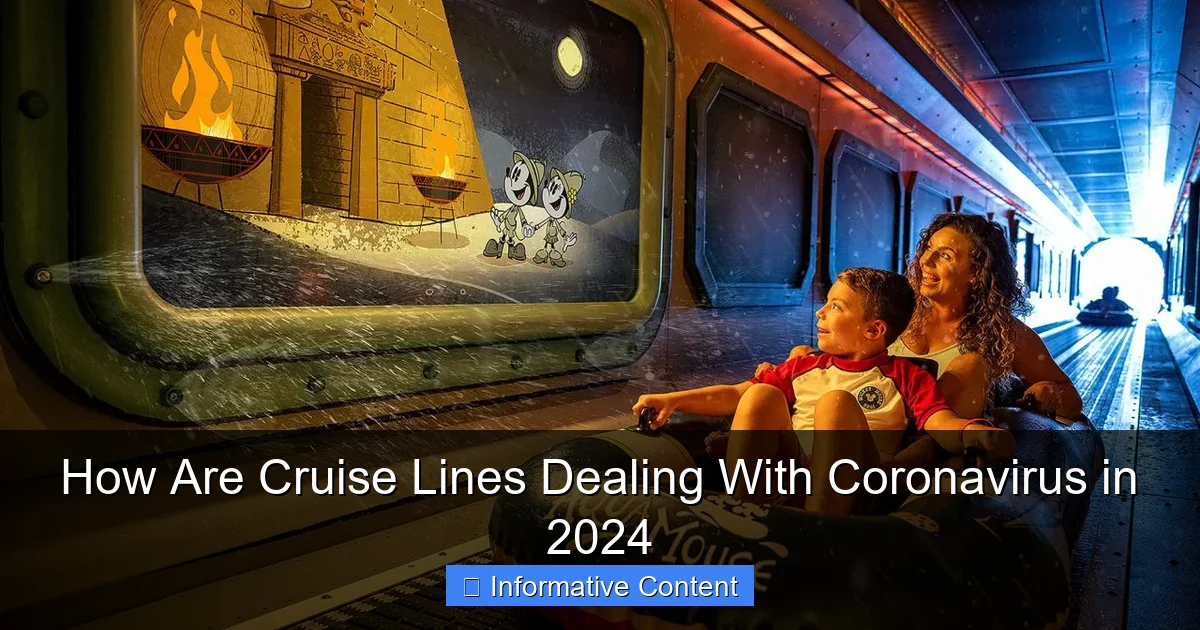 How Are Cruise Lines Dealing With Coronavirus in 2024