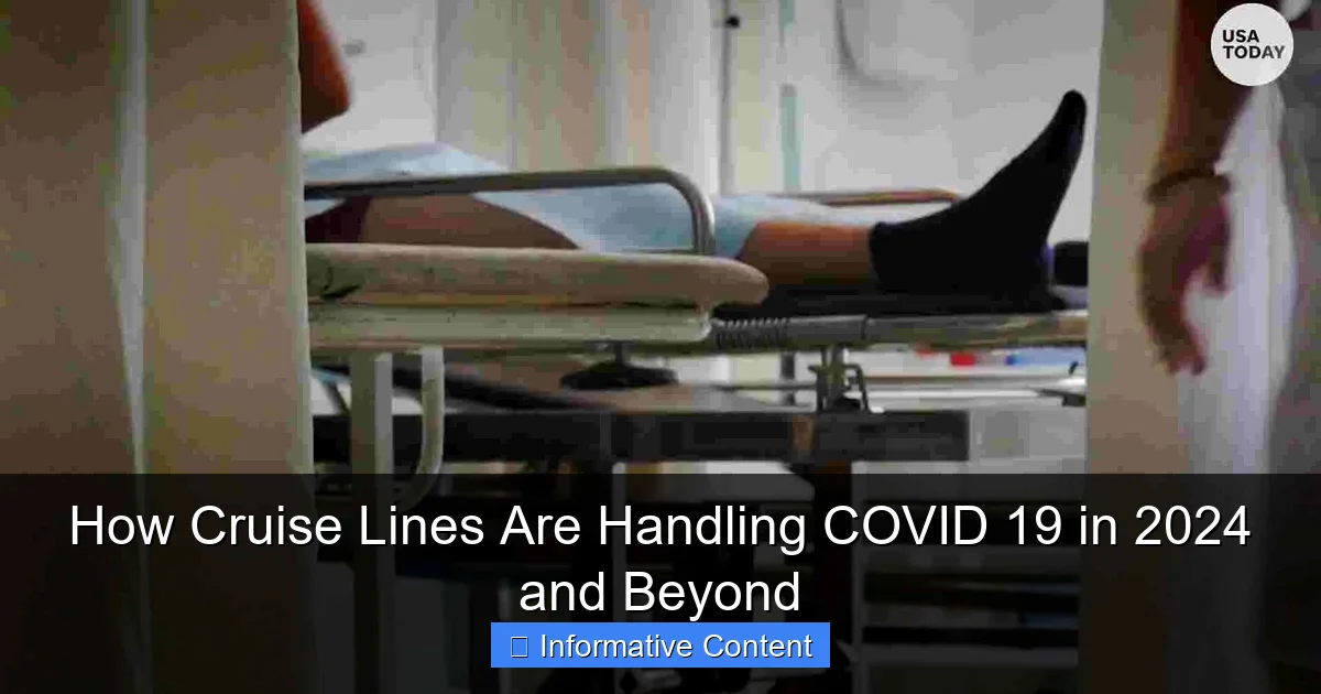How Cruise Lines Are Handling COVID 19 in 2024 and Beyond