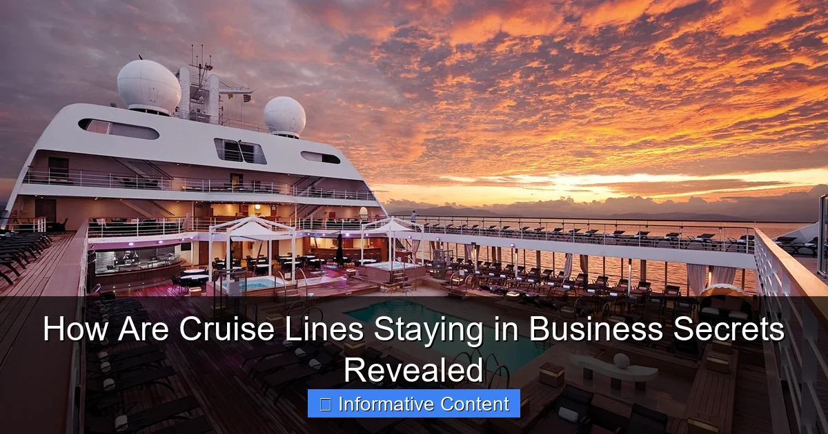How Are Cruise Lines Staying in Business Secrets Revealed
