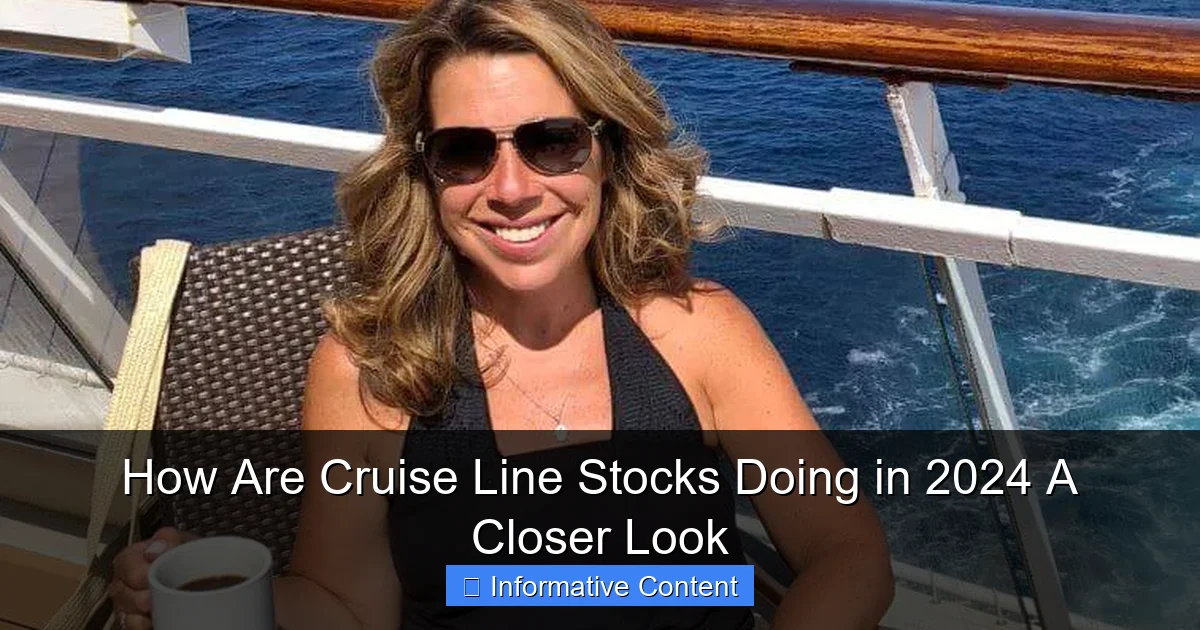 How Are Cruise Line Stocks Doing in 2024 A Closer Look