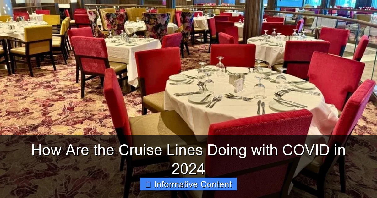 How Are the Cruise Lines Doing with COVID in 2024