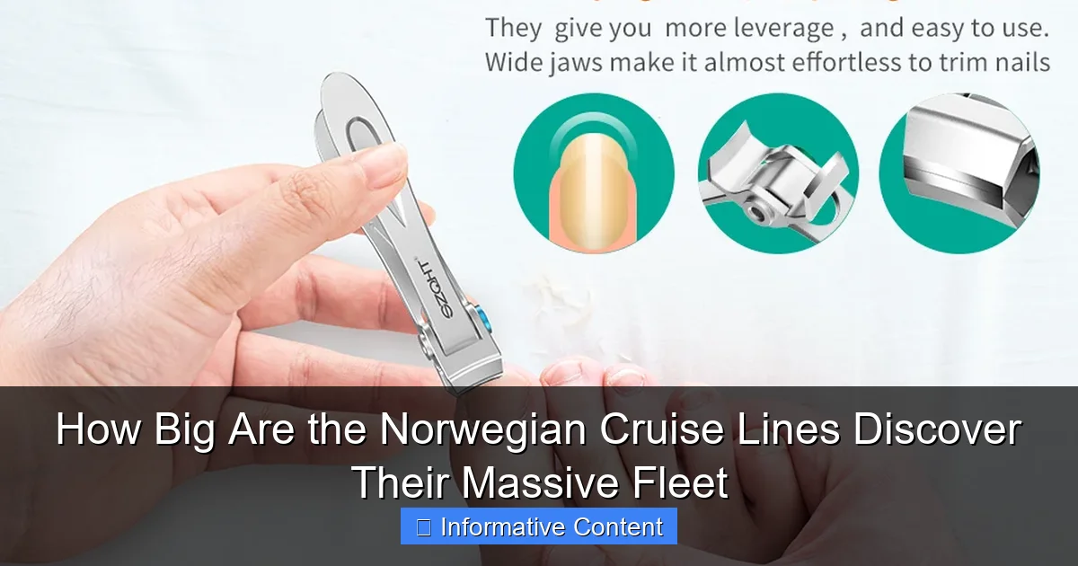 How Big Are the Norwegian Cruise Lines Discover Their Massive Fleet