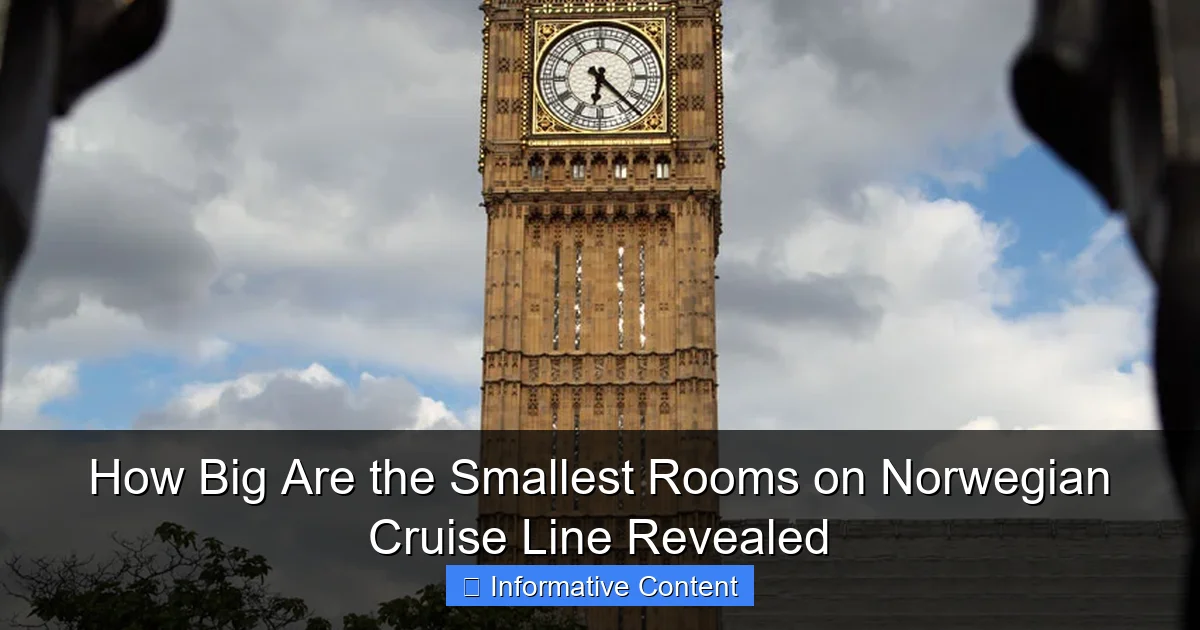 How Big Are the Smallest Rooms on Norwegian Cruise Line Revealed