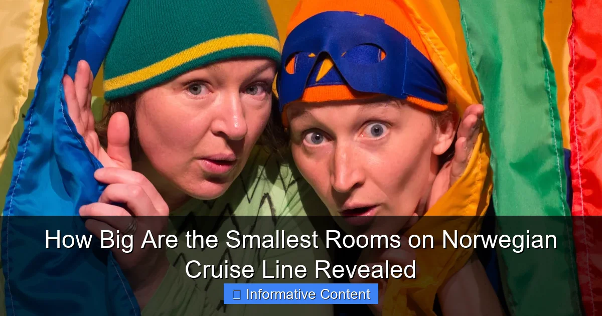 How Big Are the Smallest Rooms on Norwegian Cruise Line Revealed