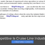 How Competitive Is Cruise Line Industry in 2024