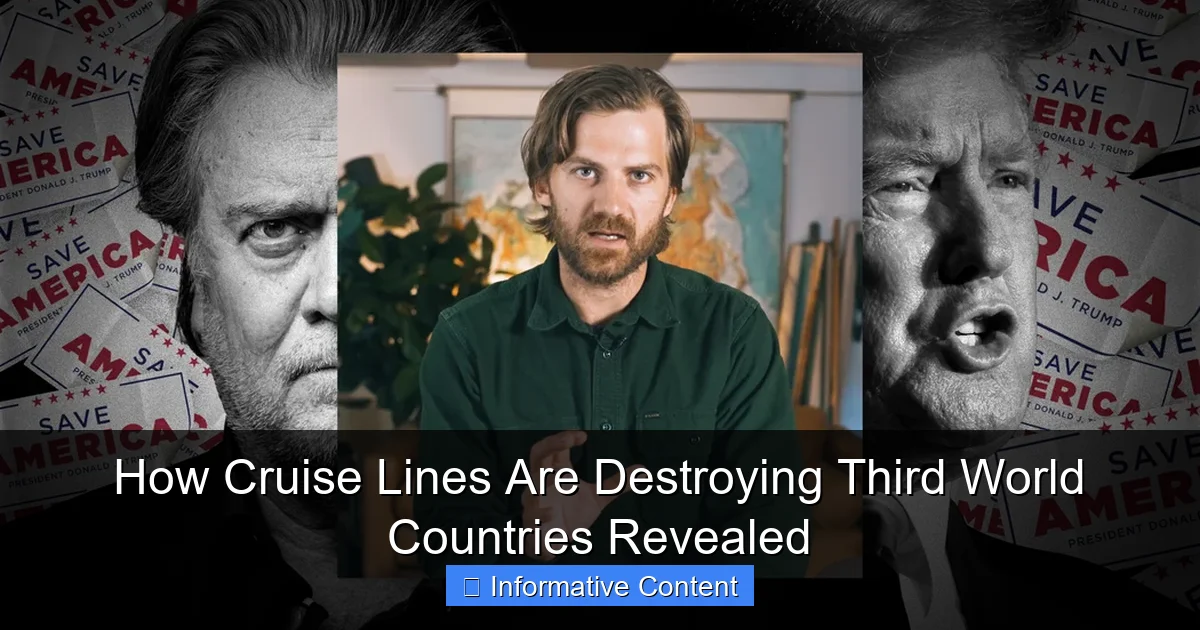 How Cruise Lines Are Destroying Third World Countries Revealed