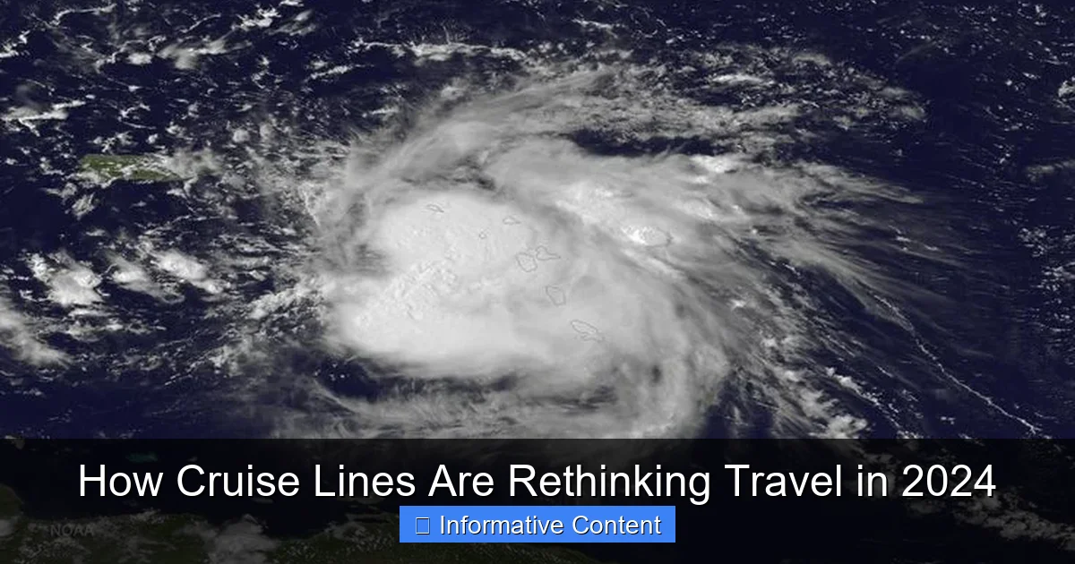 How Cruise Lines Are Rethinking Travel in 2024