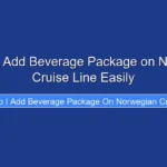 How Do I Add Beverage Package on Norwegian Cruise Line Easily
