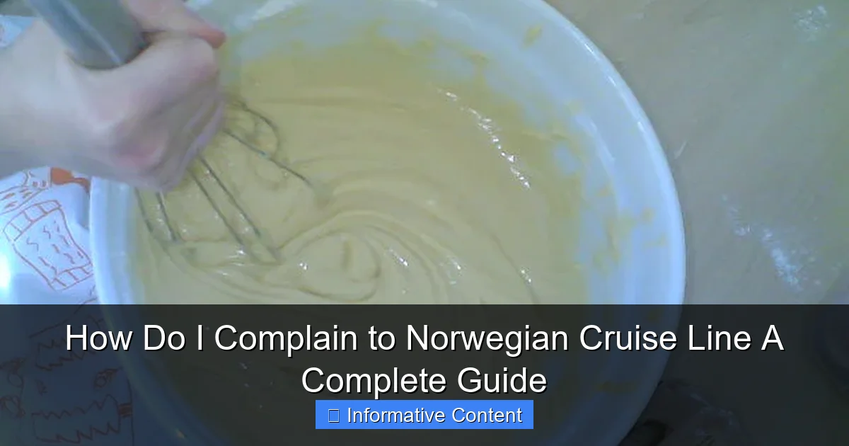 How Do I Complain to Norwegian Cruise Line A Complete Guide