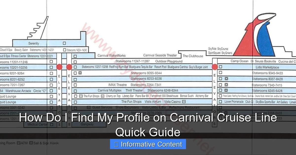 How Do I Find My Profile on Carnival Cruise Line Quick Guide