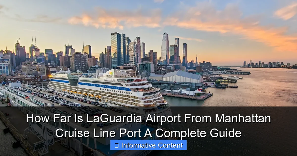 How Far Is LaGuardia Airport From Manhattan Cruise Line Port A Complete Guide