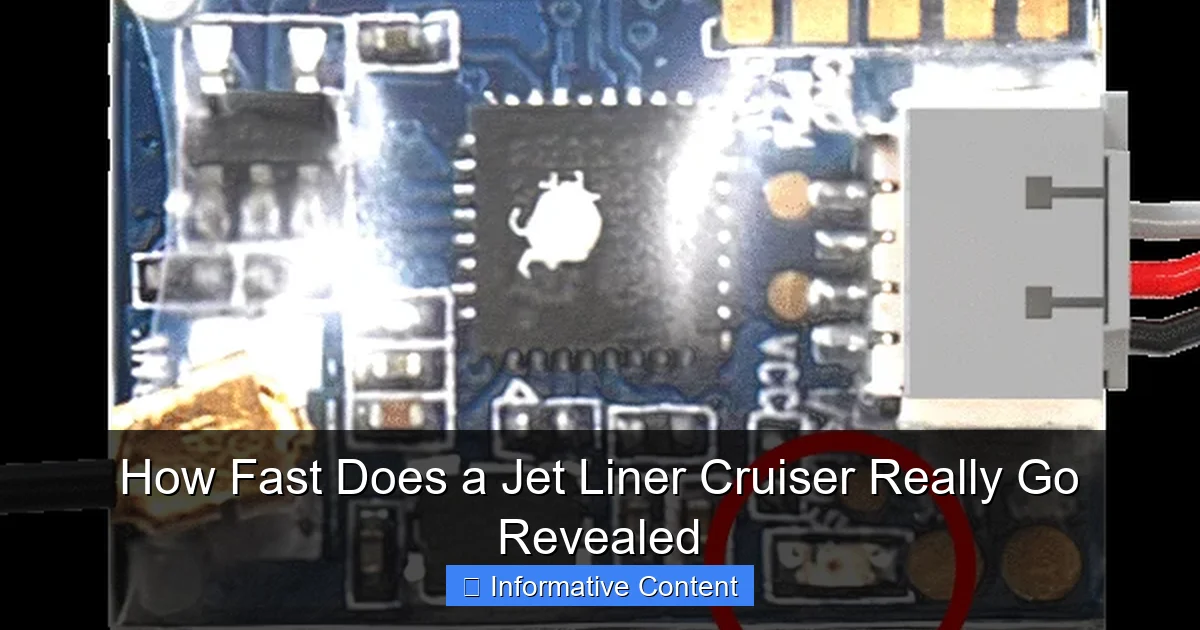 How Fast Does a Jet Liner Cruiser Really Go Revealed