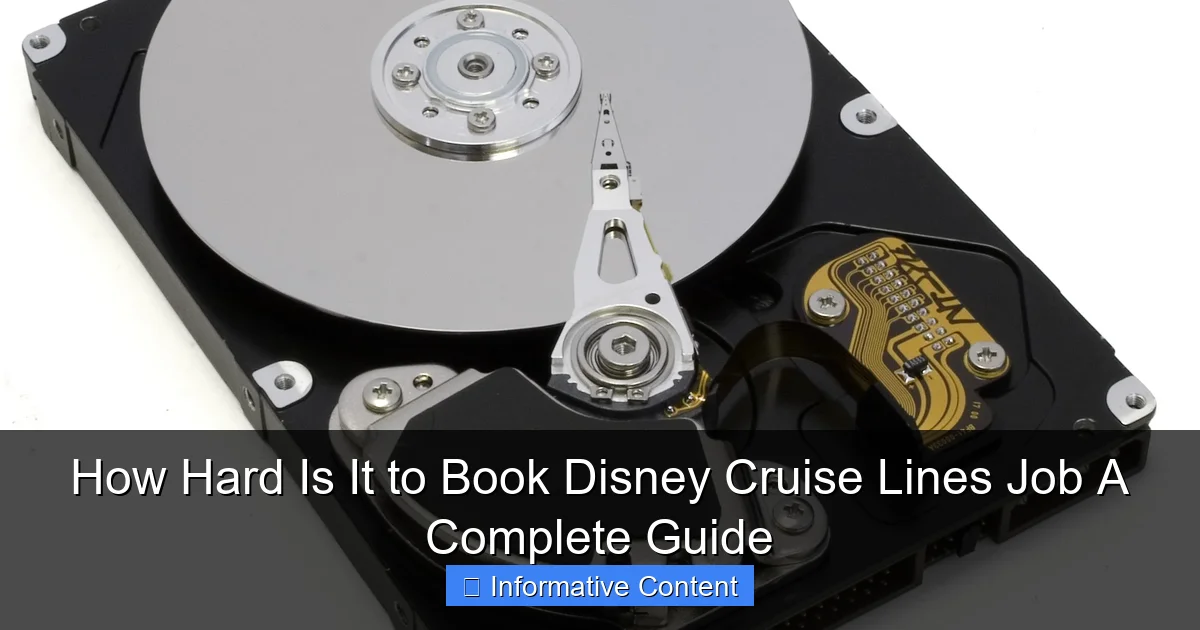 How Hard Is It to Book Disney Cruise Lines Job A Complete Guide