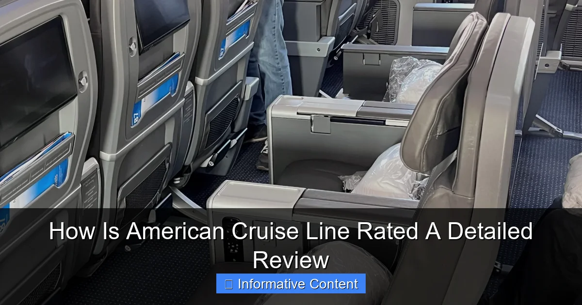 How Is American Cruise Line Rated A Detailed Review