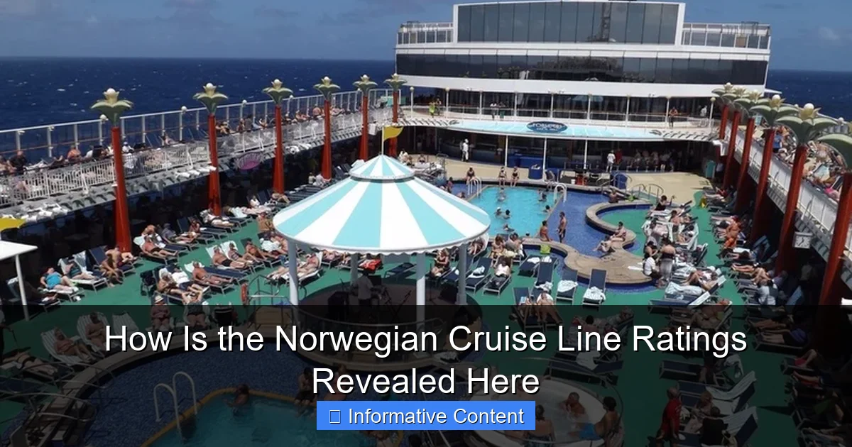 How Is the Norwegian Cruise Line Ratings Revealed Here