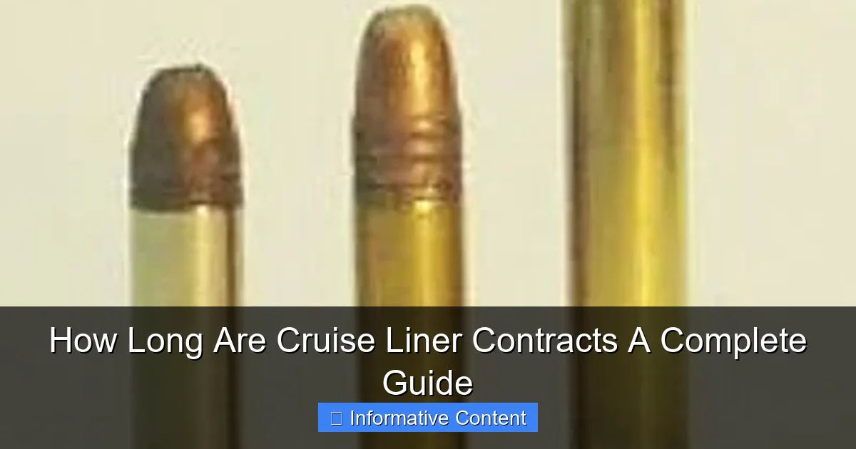How Long Are Cruise Liner Contracts A Complete Guide