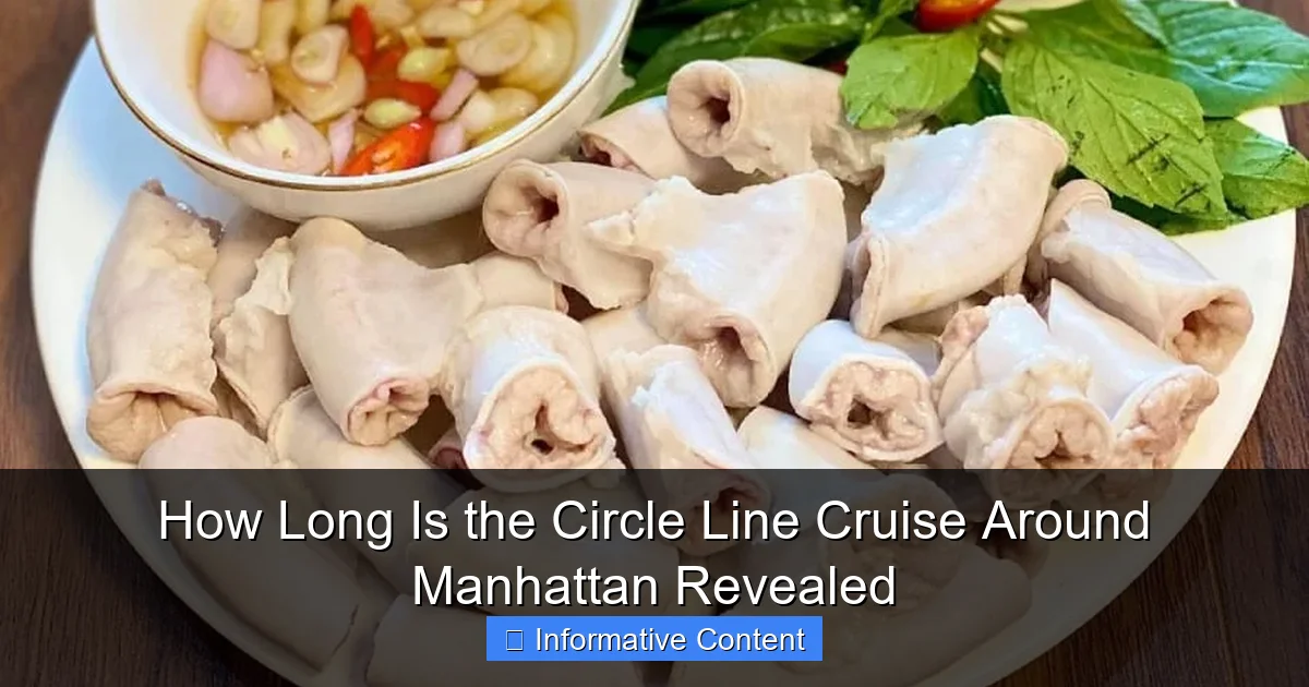 How Long Is the Circle Line Cruise Around Manhattan Revealed