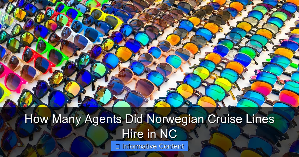How Many Agents Did Norwegian Cruise Lines Hire in NC