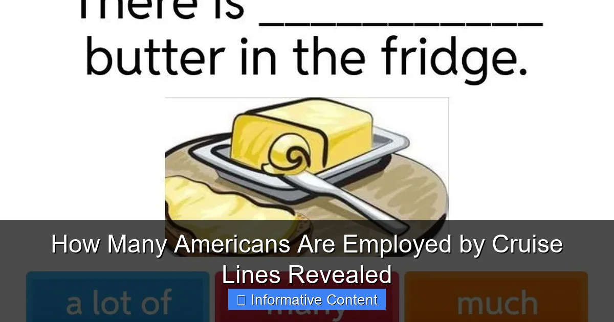 How Many Americans Are Employed by Cruise Lines Revealed