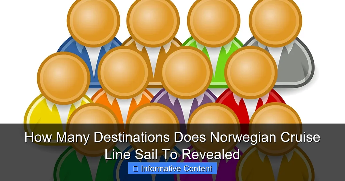 How Many Destinations Does Norwegian Cruise Line Sail To Revealed