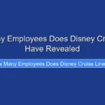 How Many Employees Does Disney Cruise Line Have Revealed