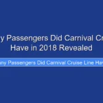 How Many Passengers Did Carnival Cruise Line Have in 2018 Revealed