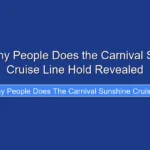 How Many People Does the Carnival Sunshine Cruise Line Hold Revealed