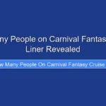 How Many People on Carnival Fantasy Cruise Liner Revealed