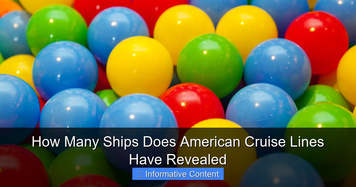 How Many Ships Does American Cruise Lines Have Revealed