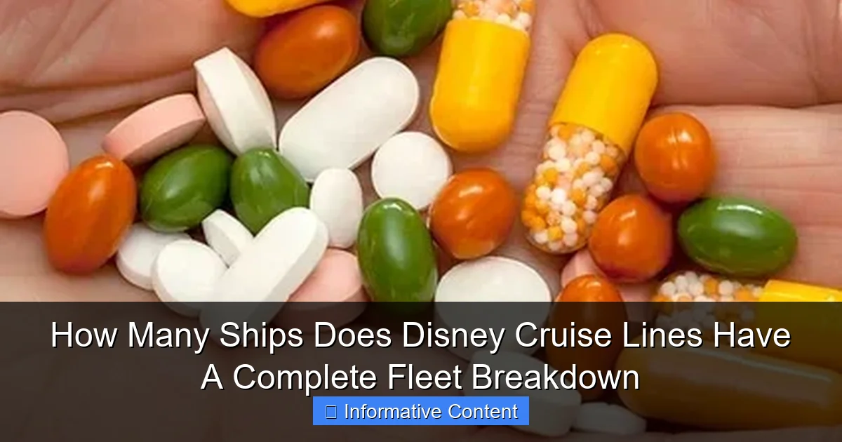 How Many Ships Does Disney Cruise Lines Have A Complete Fleet Breakdown