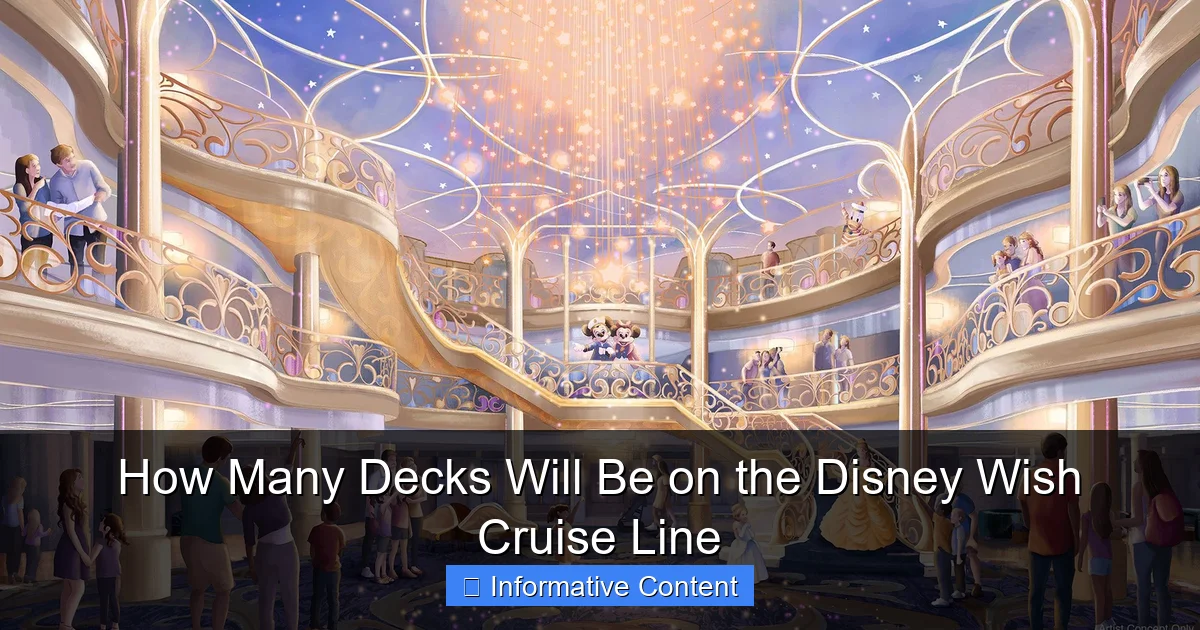 How Many Decks Will Be on the Disney Wish Cruise Line