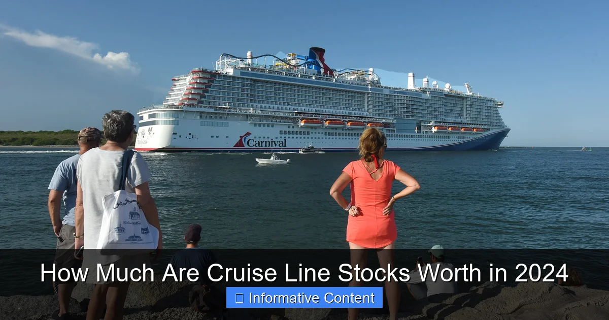 How Much Are Cruise Line Stocks Worth in 2024