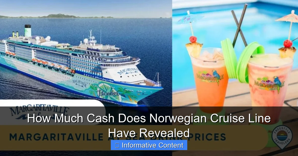 How Much Cash Does Norwegian Cruise Line Have Revealed