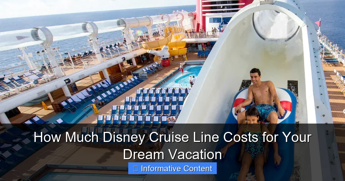How Much Disney Cruise Line Costs for Your Dream Vacation