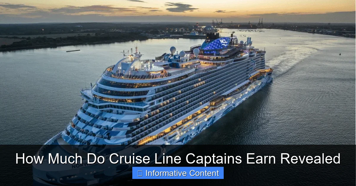 How Much Do Cruise Line Captains Earn Revealed