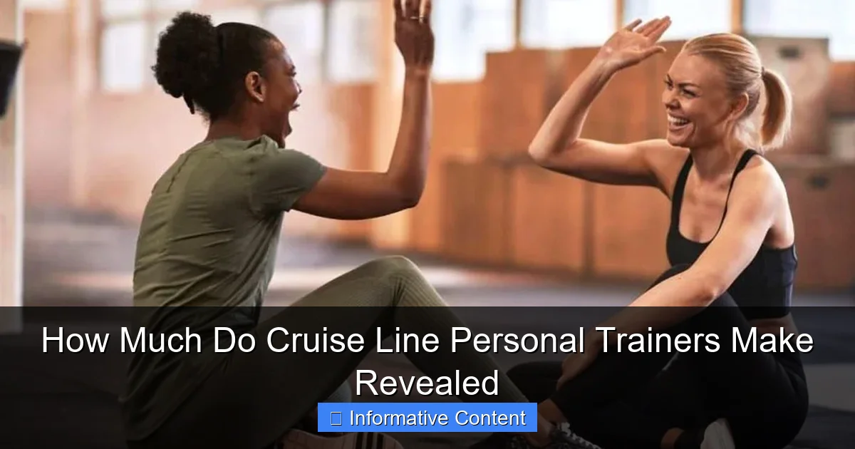 How Much Do Cruise Line Personal Trainers Make Revealed