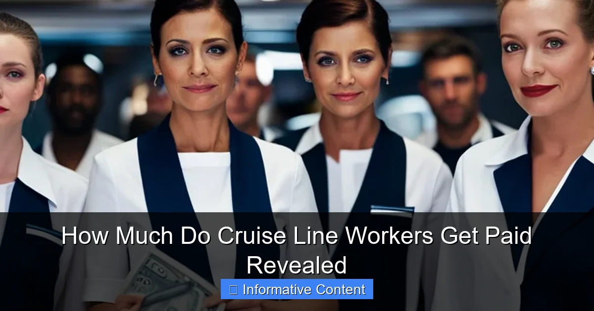 How Much Do Cruise Line Workers Get Paid Revealed