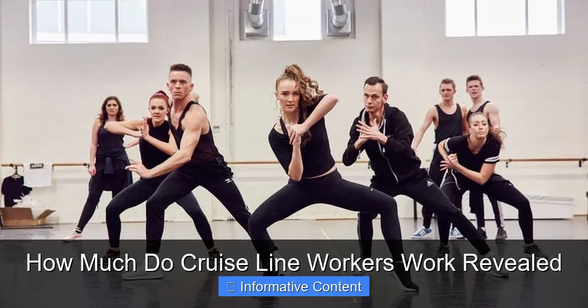 How Much Do Cruise Line Workers Work Revealed
