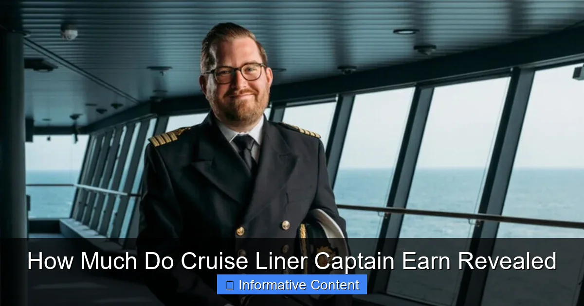 How Much Do Cruise Liner Captain Earn Revealed