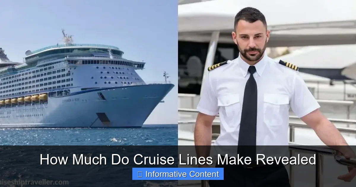 How Much Do Cruise Lines Make Revealed