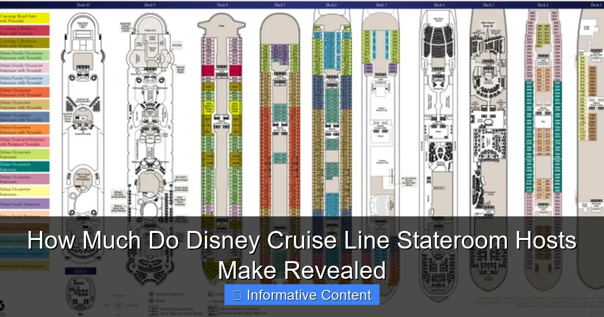 How Much Do Disney Cruise Line Stateroom Hosts Make Revealed