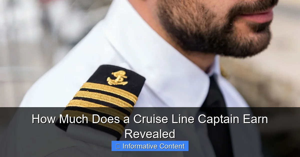 How Much Does a Cruise Line Captain Earn Revealed