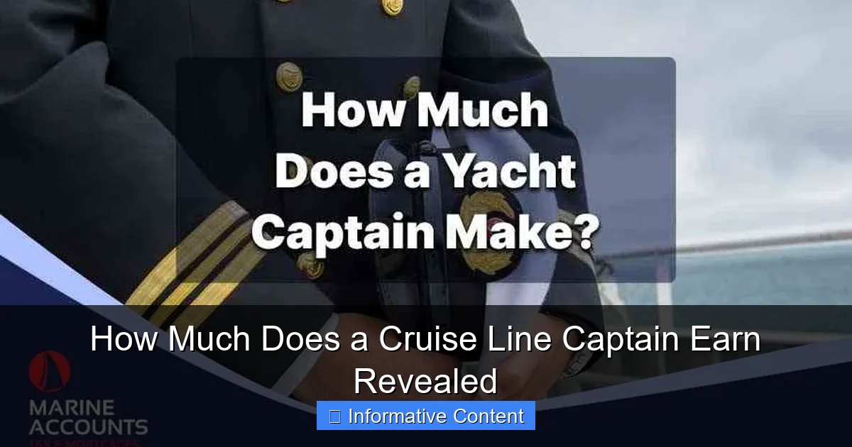 How Much Does a Cruise Line Captain Earn Revealed